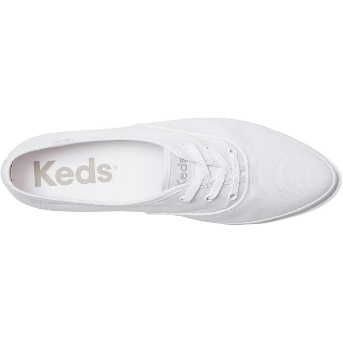 (取寄) ケッズ レディース チャンピオン ポイント ロー Keds women Champion Point Low White Canvas Keds（ケッズ） P最大17倍1/1限定 (取寄) レディース チャンピオン