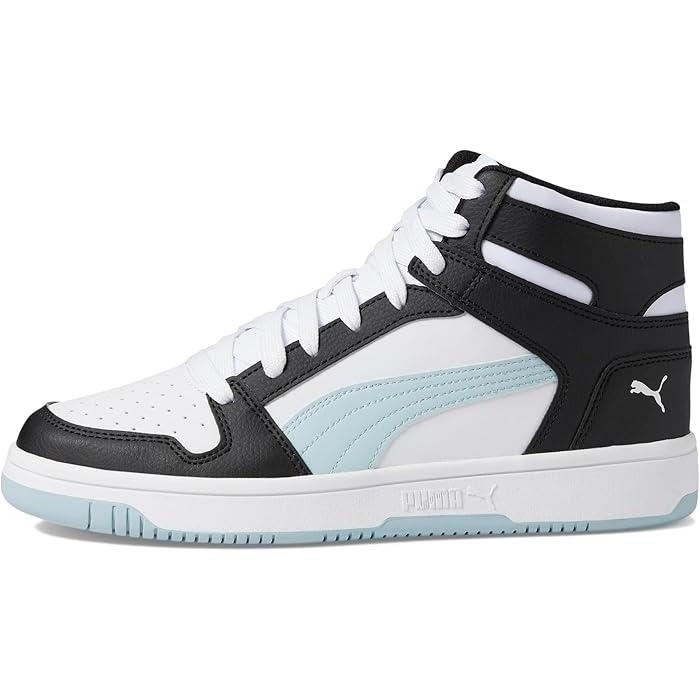 (取寄) プーマ レディース リバウンド レイアップ ミッド シューズ PUMA women Rebound Layup Mid Shoes Puma White/Frosted Dew/Puma Black PUMA（プーマ） P最大17倍1/1限定 (取寄) レディース リバウンド レイ