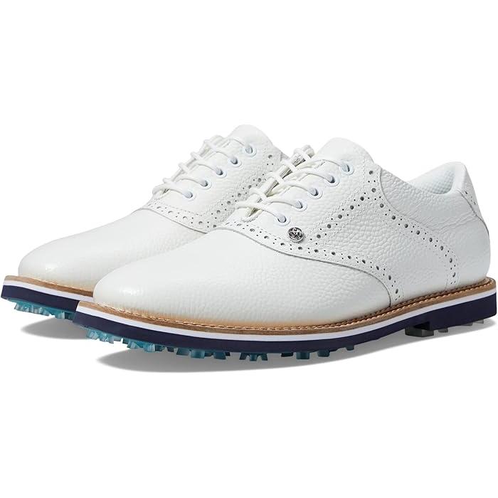 取寄) ジーフォア メンズ サドル ギャリバン ゴルフ シューズ GFORE