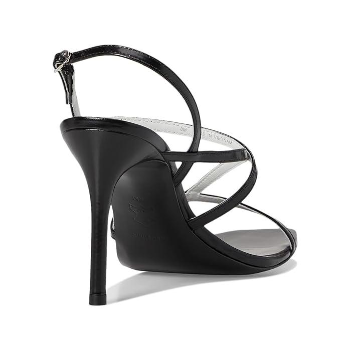 美品 トリーバーチ サンダル アンクルストラップ ブラック TORY BURCH トリーバーチ 141998 001 MINI EVERLY ストラップ