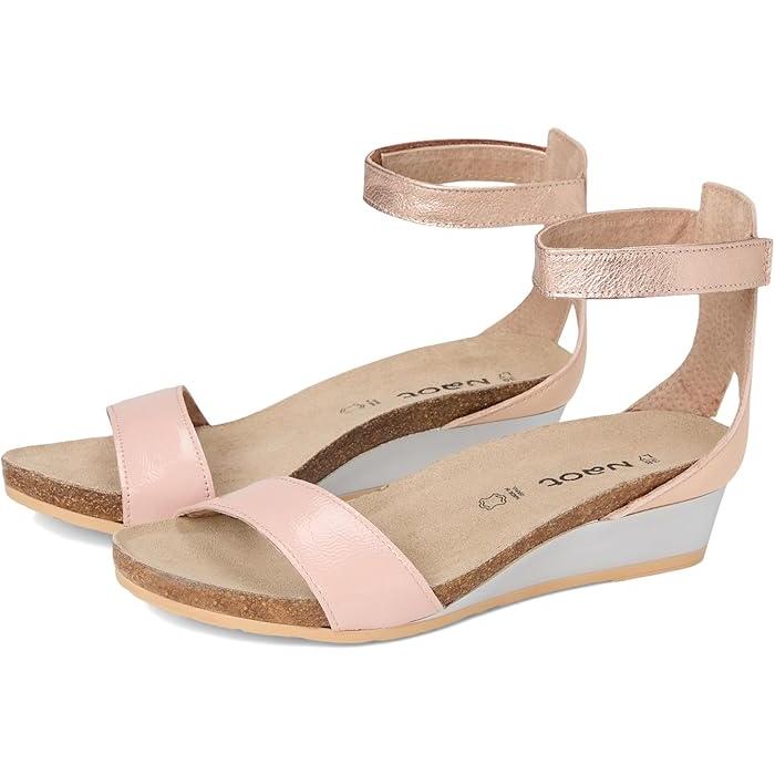 (取寄) ナオト レディース ピクシー Naot women Pixie Rose Patent Leather/Pale Blush Leather/Rose Gold Leather 取寄) ナオト レディース ピクシー Naot women Pixie Rose Patent