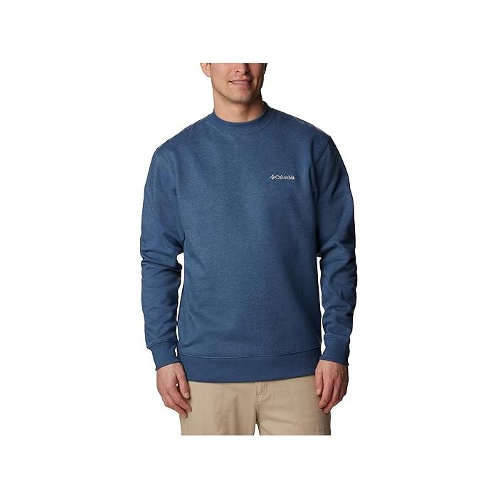 (取寄) コロンビア メンズ ビッグ アンド トール ハート マウンテン リ クルー Columbia men Big & Tall Hart Mountain II Crew Charcoal Heather Columbia（コロンビア） (取寄) メンズ ハート マウンテン リ クルー