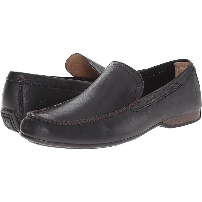 P最大20倍3/16-17限定 (取寄) フライ メンズ ルイス ヴェニーシャン Frye men Lewis Venetian Black Oiled Vintage