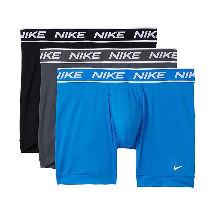(取寄) ナイキ メンズ オール デイ ミクロ ボクサー ブリーフ 3-パック Nike men All Day Micro Boxer Brief 3-Pack Uni Red/Game /Black NIKE（ナイキ） (取寄) メンズ オール デイ ミクロ ボクサー ブリーフ