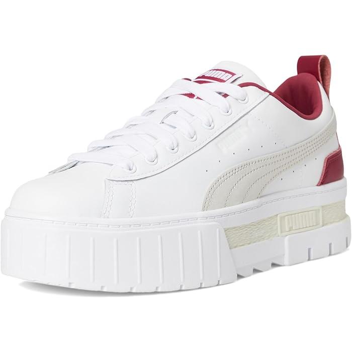 (取寄) プーマ レディース メイズ スニーカー PUMA women Mayze Sneakers Puma White/Port PUMA（プーマ） P最大17倍1/1限定 (取寄) レディース メイズ