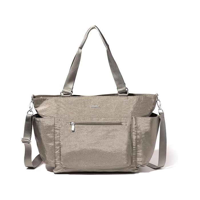 (取寄) バッガリーニ レディース モダン アベニュー トート Baggallini women Modern Avenue Tote Sterling Shimmer | baggallini