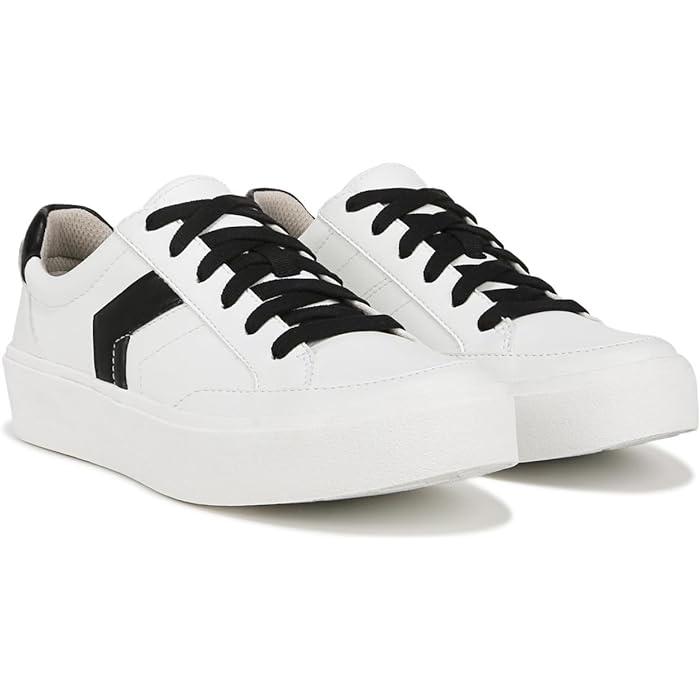 (取寄) ドクターショール レディース マディソン レース スニーカー オックスフォード Dr. Scholl's women Dr. Scholl's Madison Lace Sneaker Oxford White/Black Smooth ドクターショール（Dr.Scholl） (取寄) レディース マディソン レース