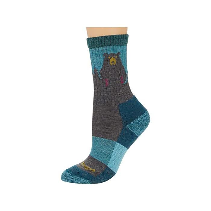 (取寄) ダーンタフバーモント レディース ベアー タウン ミクロ クルー ライトウェイト ウィズ クッション Darn Tough Vermont women Bear Town Micro Crew Lightweight with Cushion Quartz DARN TOUGH（ダーンタフ） (取寄) ダーンタフバーモント レディース