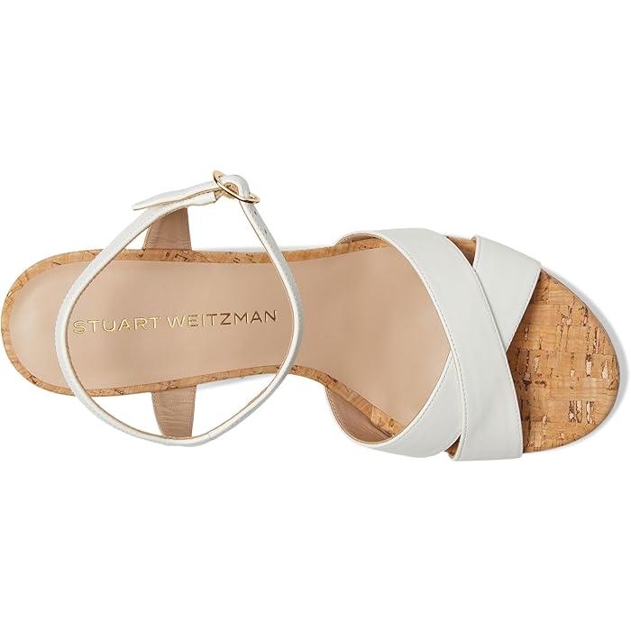 (取寄) スチュアート ワイツマン レディース デイナ プラットフォーム 80 Stuart Weitzman women Dayna Platform 80 Cream STUART WEITZMAN（スチュアート ワイツマン） (取寄) スチュアート