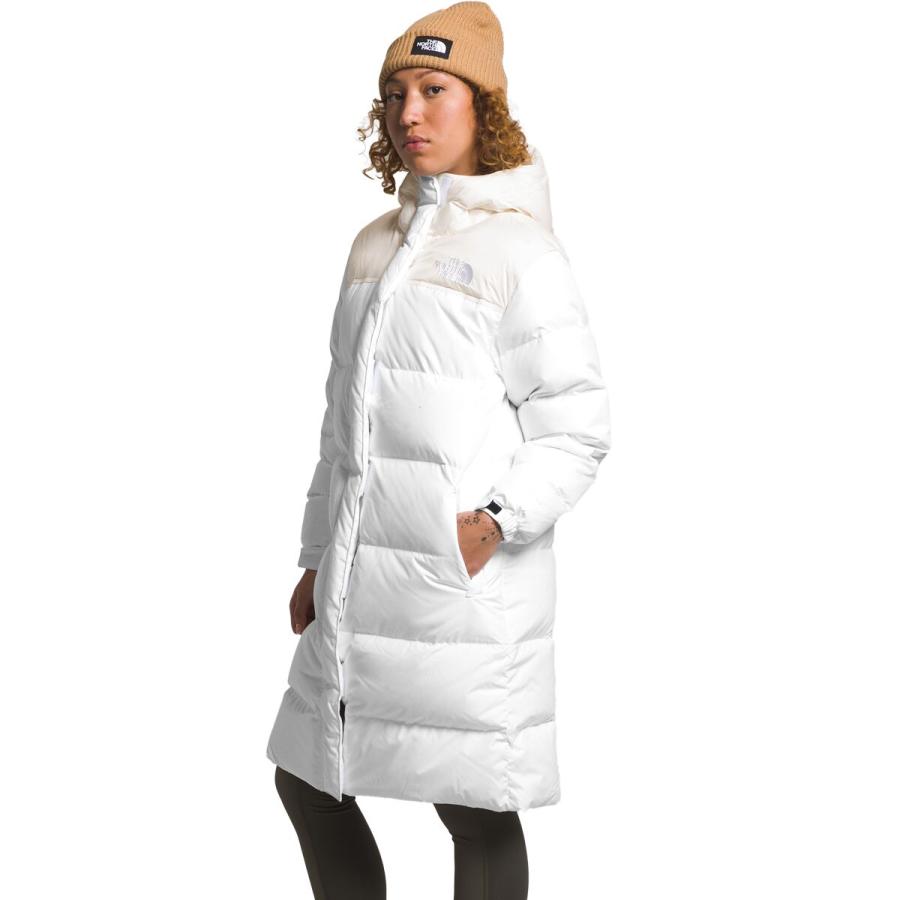 P最大17倍4/29限定 (取寄) ノースフェイス レディース ヌプシ パーカー The North Face women Nuptse Parka - Women's TNF White/Gardenia White｜jetrag｜02