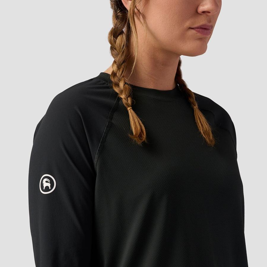 (取寄) バックカントリー レディース エンパイア ロングスリーブ ジャージ - ウィメンズ Backcountry women Empire Long-Sleeve Jersey - Women's Black 取寄) バックカントリー レディース エンパイア ロングスリーブ