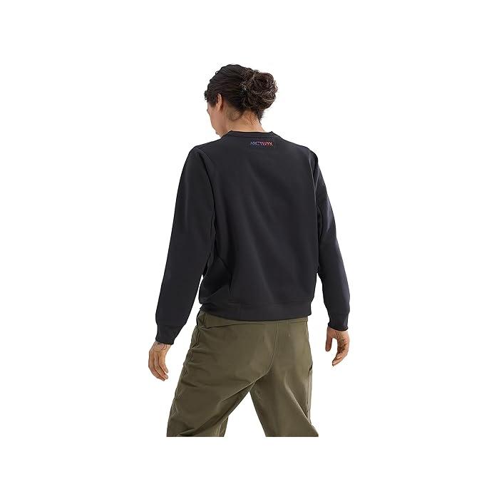 (取寄) アークテリクス レディース クルー Arc'teryx women Aestas Crew Black/Multi ARC'TERYX（アークテリクス） P最大17倍1/1限定 (取寄) レディース