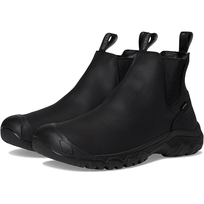 (取寄) キーン メンズ アンカレッジ 4 ウォータープルーフ プル-オン デュラブル インサレーテッド KEEN men Anchorage 4 Waterproof Pull-On Durable Insulated Black/Black KEEN（キーン） P最大17倍1/1限定 (取寄) メンズ アンカレッジ 4