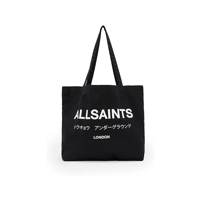 (取寄) オールセインツ アンダーグラウンド トート AllSaints Underground Tote Jet Black/Blue ALLSAINTS（オールセインツ） P最大17倍1/1限定 (取寄) アンダー