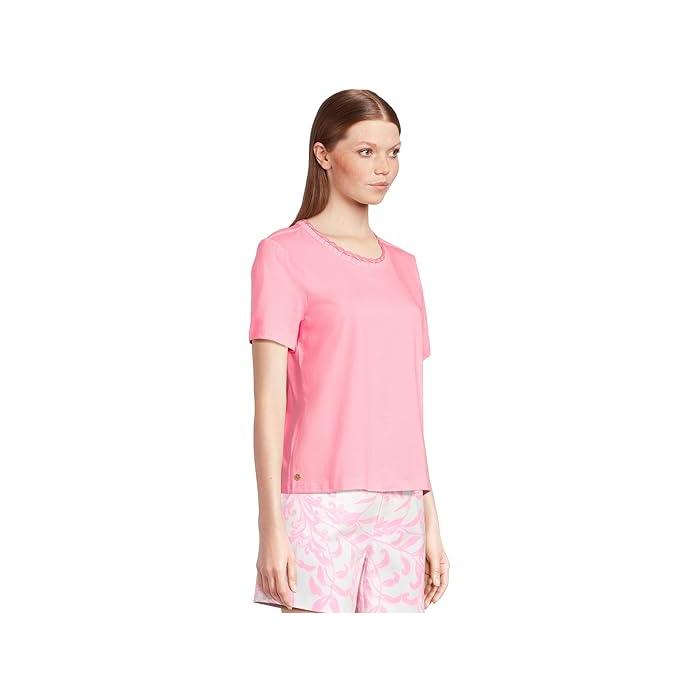 (取寄) リリー ピュリッツァー レディース クローシェ トリムド Lilly Pulitzer women Clairmont Crochet Trimmed Sunwashed Blue Lilly Pulitzer P最大17倍1/1限定 (取寄) リリー ピュリッツァー