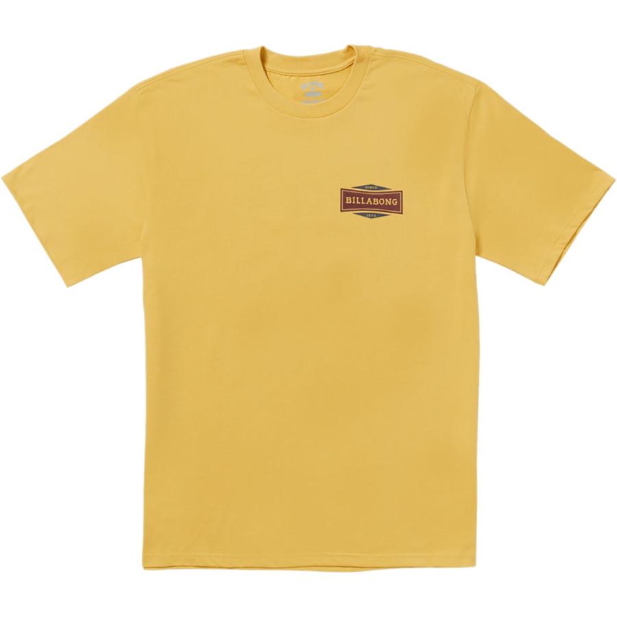 (取寄) ビラボン メンズ シャイン ブライト レギュラー ショートスリーブ T-シャツ - メンズ Billabong men Shine Bright Regular Short-Sleeve T-Shirt - Men's Vintage Gold BILLABONG（ビラボン） P最大17倍1/1限定 (取寄) シャイン ブライト