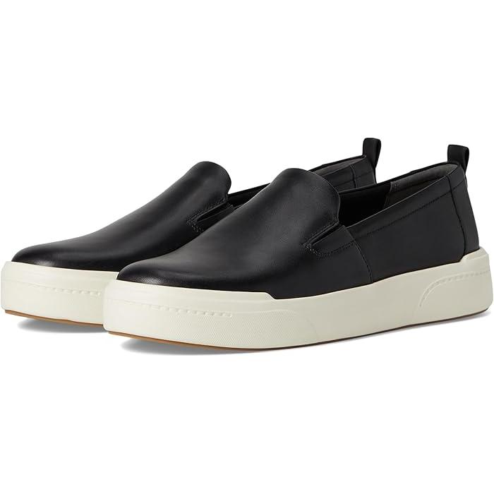 (取寄) バイオニック スニーカー レディース カーソン スリッポン シューズ 靴 VIONIC women Carson Slip On Shoes Black Leather | vionic