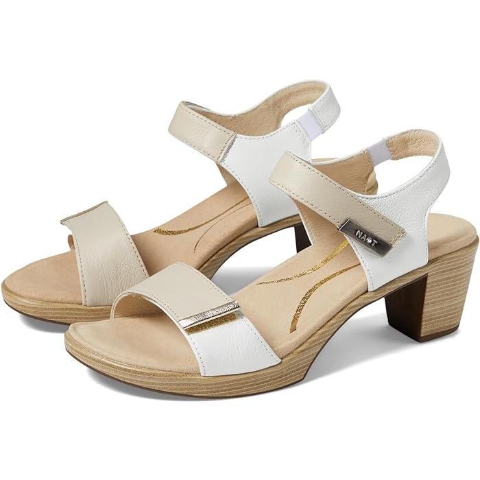 (取寄) ナオト レディース インタクト Naot women Naot Intact Soft Ivory Leather/Soft White Leather/Radiant Gold Leather 取寄) ナオト レディース インタクト Naot women Intact Soft Ivory