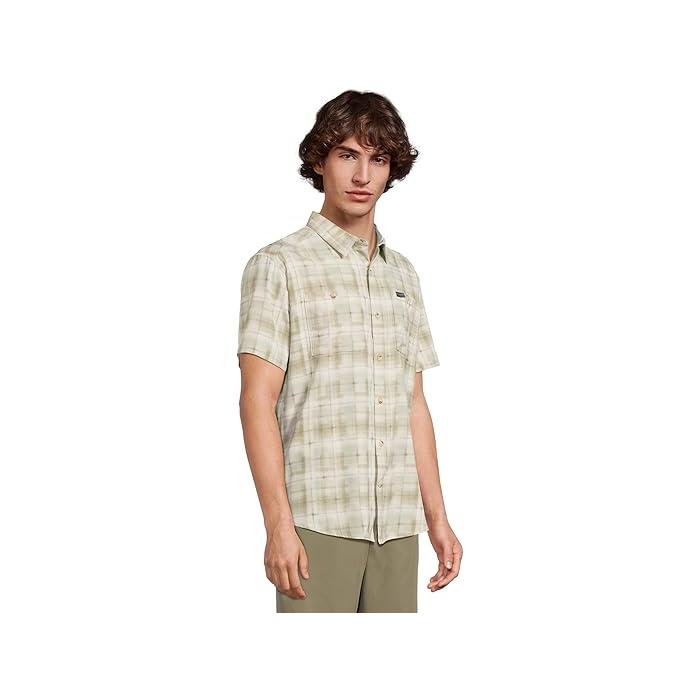 (取寄) コロンビア メンズ ユーティライザー プリンテッド ウーブン ショート スリーブ Columbia men Utilizer Printed Woven Short Sleeve Safari Omblur Columbia（コロンビア） (取寄) メンズ ユーティライザー プリンテッド
