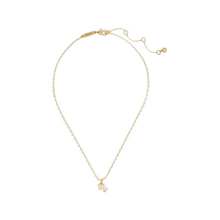 ★kate spade★What'S Your Sign Scorpio Mini Pendant 関税込★ Kate Spade New York What'S Your Sign Scorpio Mini Pendant