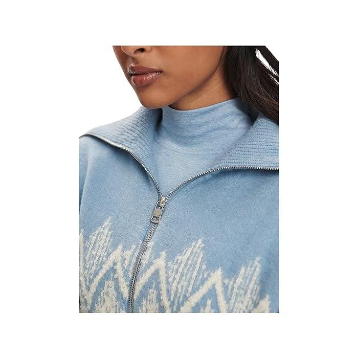 取寄) バーリー レディース ヘッダ フェアアイル 1/2 ジップ Varley