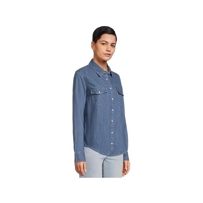 (取寄) リーバイス プレミアム レディース アイコニック ウェスタン Levi's Premium women Iconic Western Bejewled Western Levi's（リーバイス） P最大17倍1/1限定 (取寄) プレミアム レディース