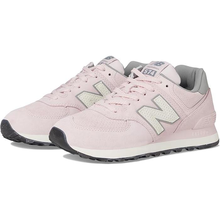 【新品・未使用】New Balance WL574 CNB グレー/ピンク New Balance NEW BALANCE WL574 NDB GREY/PINK ニューバランス
