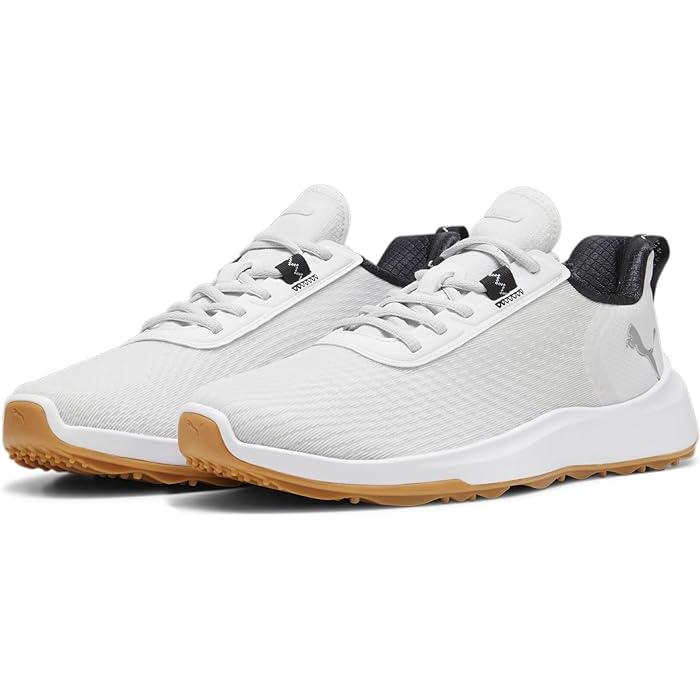 (取寄) プーマゴルフシューズメンズ フュージョン クラッシュ スポーツ PUMA Golf men PUMA Golf Fusion Crush Sport Feather Gray/Puma Black PUMA（プーマ） (取寄) ゴルフ メンズ フュージョン クラッシュ