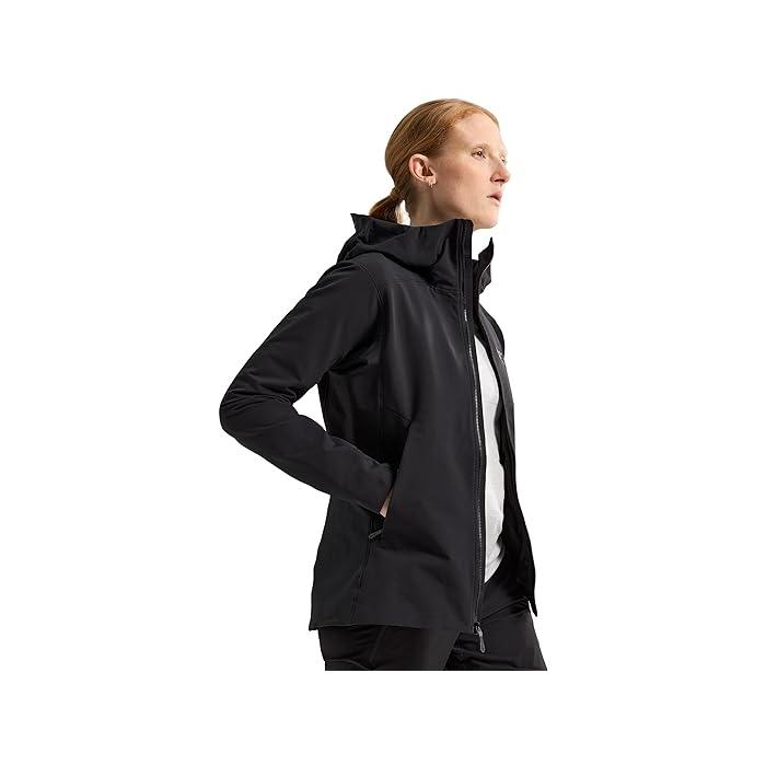 P最大12倍5/22限定 (取寄) アークテリクス レディース ガンマ パーカー Arc'teryx women Arc'teryx Gamma Hoodie Black 1｜jetrag｜02