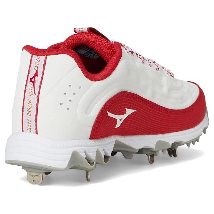 (取寄) ミズノ レディース 9-スパイク スウィフト 8 ロー メタル Mizuno women 9-Spike Swift 8 Low l White/Red MIZUNO（ミズノ） P最大17倍1/1限定 (取寄) レディース 9-スパイク