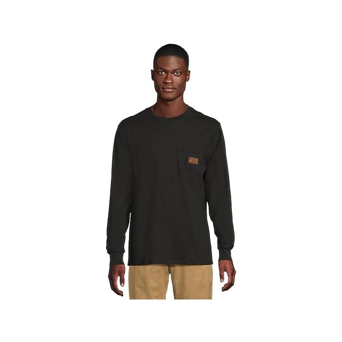 (取寄) ボルコム メンズ ワークウェア ロング スリーブ ティー Volcom men Workwear Certifico Long Sleeve Tee Black VOLCOM（ボルコム） (取寄) メンズ ワークウェア ロング スリーブ