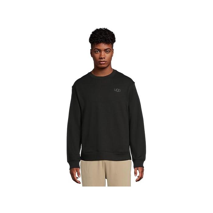 (取寄) アグ メンズ クルーネック UGG men Nyles Crewneck Black UGG（アグ） (取寄) メンズ クルーネック UGG men Nyles Crewneck