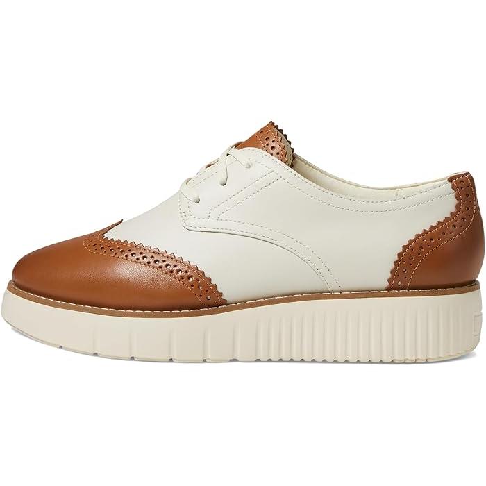 (取寄) コールハーン レディース グランド シティ プラットフォーム オックスフォード Cole Haan women Cole Haan Grand City Platform Oxford Dark Caramel/Ivory COLE HAAN（コールハーン） (取寄) レディース グランド シティ