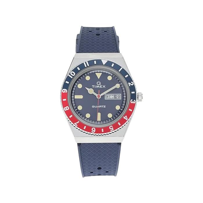 正式的 (取寄) タイメックス 38 ミリ Q ダイバー インスパイヤード Timex  38 mm Q Diver Inspired Blue 腕時計