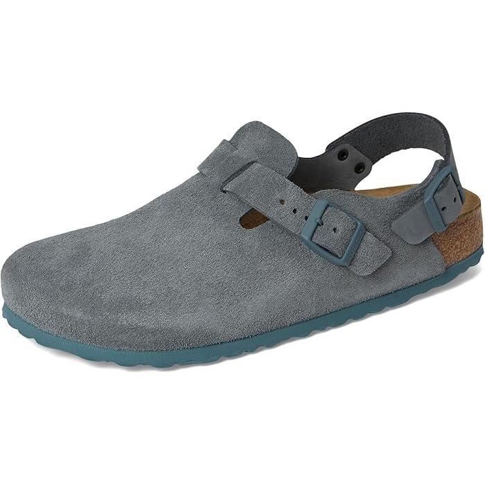 (取寄) ビルケンシュトック トキオ - スエード Birkenstock Tokio - Suede Basalt Gray (Black Outsole) BIRKENSTOCK（ビルケンシュトック） P最大17倍1/1限定 (取寄) トキオ