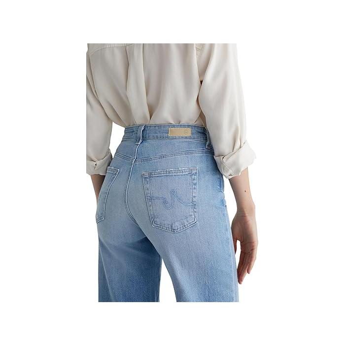 取寄) AGジーンズ レディース サイゲ ミッド ライズ ワイド レッグ