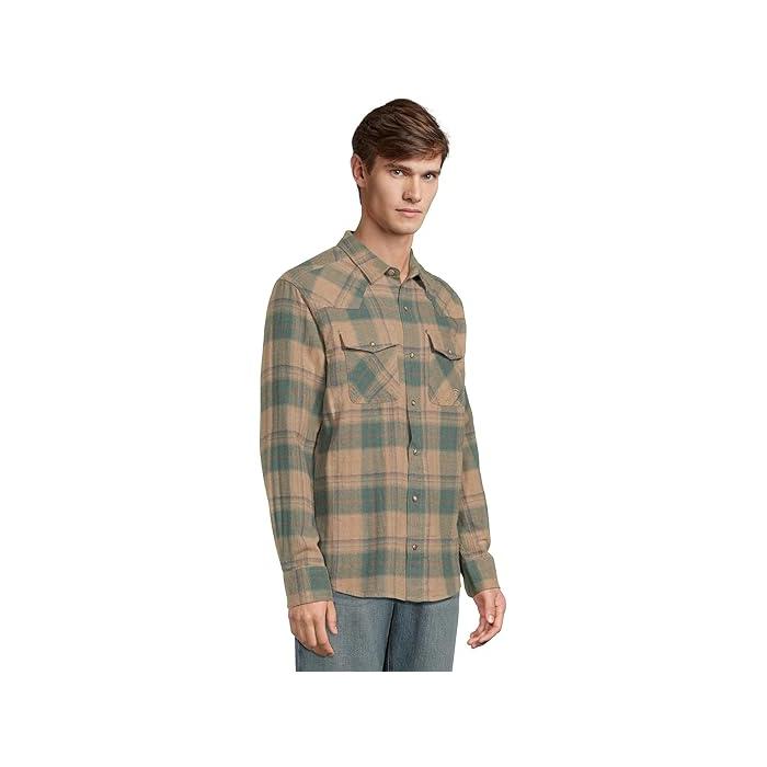 (取寄) アリアット メンズ レトロ フィット シャツ Ariat men Huxlee Retro Fit Shirt Deep Teal P最大17倍1/1限定 (取寄) アリアット メンズ レトロ フィット シャツ