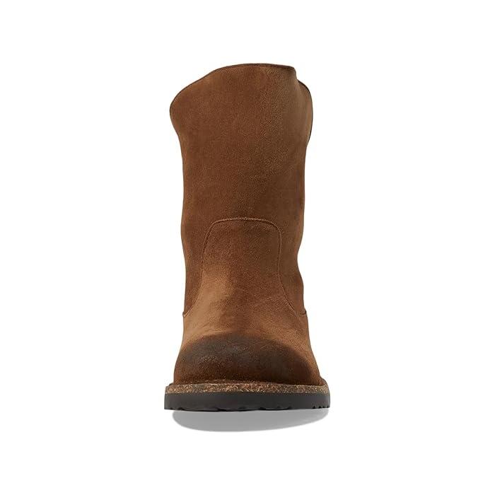 (取寄) ビルケンシュトック レディース ウプサラ シアリング - スエード Birkenstock women Uppsala Shearling - Suede Dark Tea | BIRKENSTOCK | 01