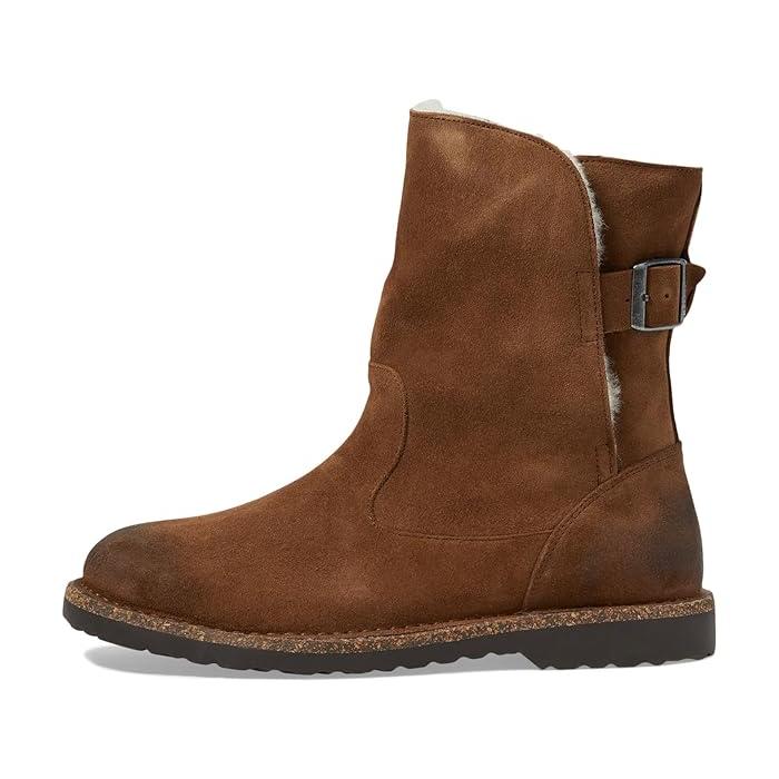 (取寄) ビルケンシュトック レディース ウプサラ シアリング - スエード Birkenstock women Uppsala Shearling - Suede Dark Tea | BIRKENSTOCK | 03