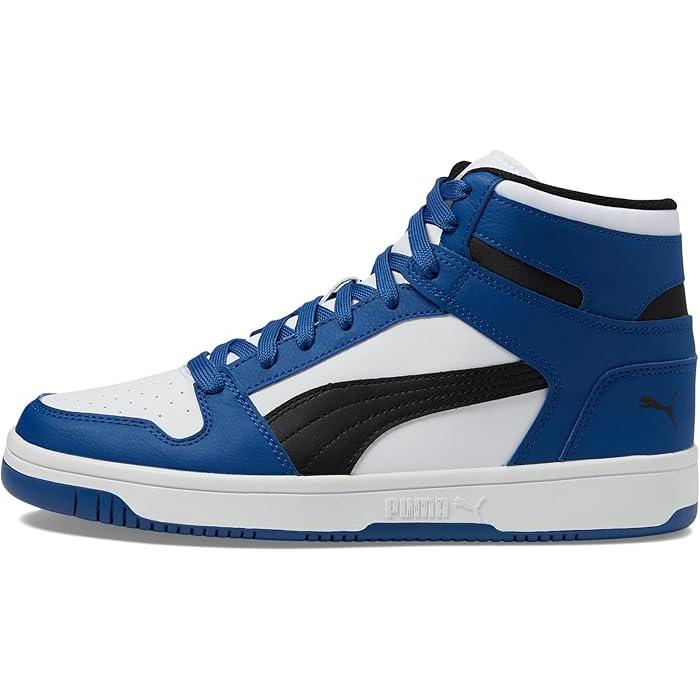 (取寄) プーマ メンズ リバウンド レイアップ スニーカー PUMA men Rebound Layup Sneakers Flat Light Gray/Puma White/Puma Black PUMA（プーマ） (取寄) メンズ リバウンド レイアップ スニーカー PUMA