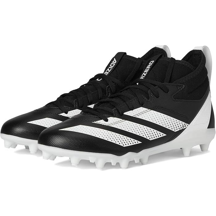 (取寄) アディダス メンズ アディゼロ フットボール クリーツ adidas men Adizero Impact.2 Football Cleats Black/White/Black adidas（アディダス） (取寄) メンズ アディゼロ フットボール