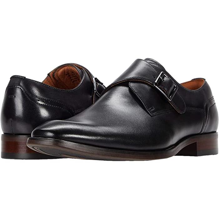 (取寄) フローシャイム メンズ Sorrento プレーン トゥ シングル モンク ストラップ Florsheim men Florsheim Sorrento Plain Toe Single Monk Strap Black Smooth Florsheim（フローシャイム） (取寄) メンズ Sorrento プレーン トゥ