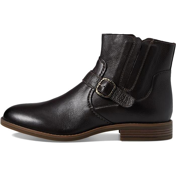 (取寄) クラークス レディース カムジン ループ Clarks women Camzin Loop Black Leather Clarks（クラークス） (取寄) シューズ レディース カムジン ループ