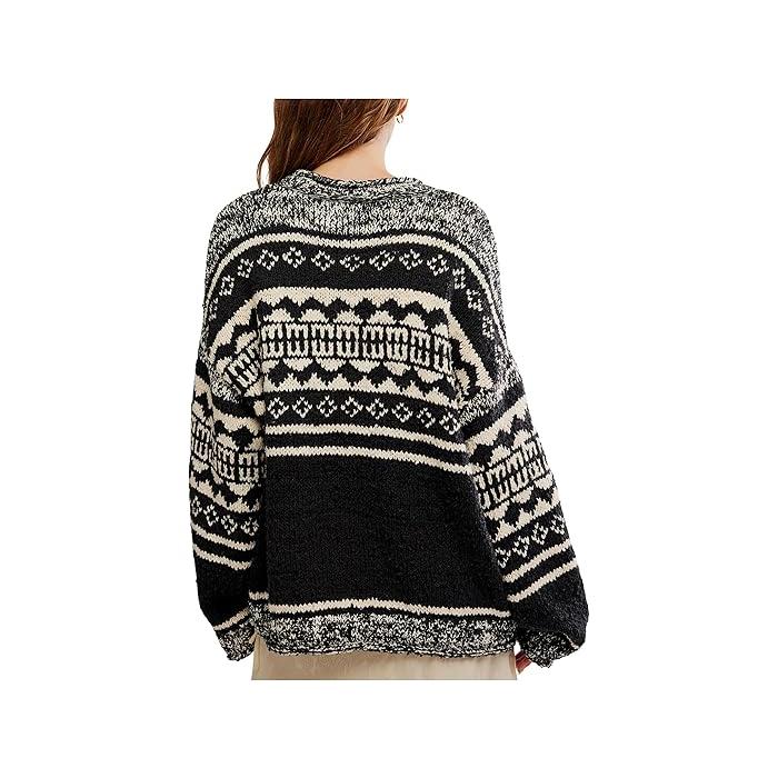 (取寄) フリーピープル レディース ダニー パターン セーター Free People women Dani Pattern Sweater Black Combo FREE PEOPLE（フリーピープル） (取寄) レディース ダニー パターン