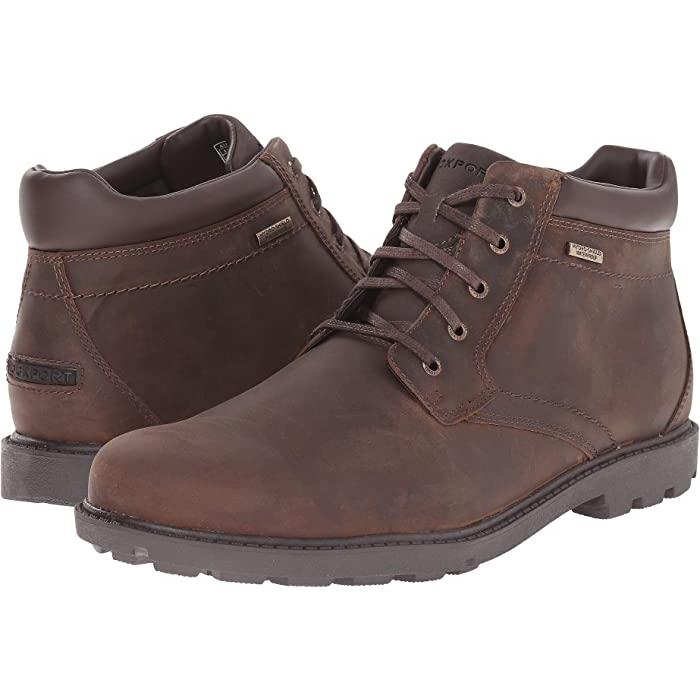 (取寄) ロックポート メンズ ストーム サージ ウォーター プルーフ プレーン トゥ ブーツ Rockport men Storm Surge Water Proof Plain Toe Boot Tan ROCKPORT（ロックポート） (取寄) メンズ ストーム サージ ウォーター