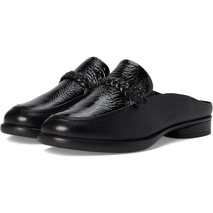 (取寄) エコー レディース スカルプ ラグジュアリー ブレイデッド ミュール ECCO women ECCO Sculpted Luxury Braided Mule Black/Black Patent ecco（エコー） P最大17倍1/1限定 (取寄) レディース スカルプ
