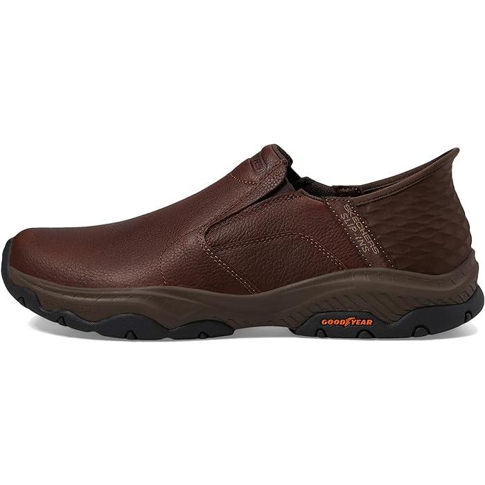 (取寄) スケッチャーズ メンズ クラスター ラニガン ハンズ フリー スリップ-インス SKECHERS men Craster Lanigan Hands Free Slip-Ins Dark Brown SKECHERS（スケッチャーズ） (取寄) スニーカー メンズ クラスター