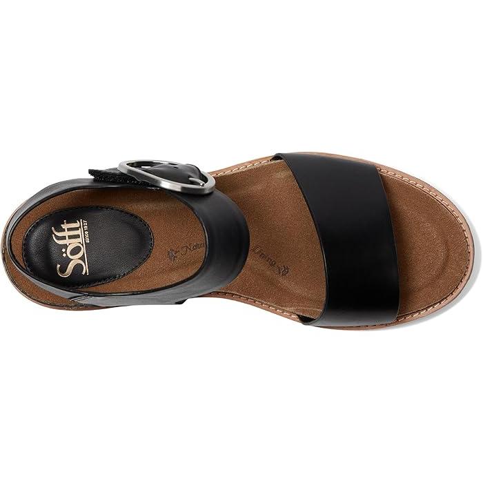 取寄) ソフト レディース バリ Sofft women Bali Black Leather