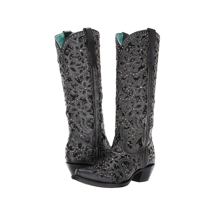 (取寄) コーラル ブーツ レディース A3589 Corral Boots women Corral Boots A3589 Black 取寄) コーラル ブーツ レディース A3589 Corral Boots women Black