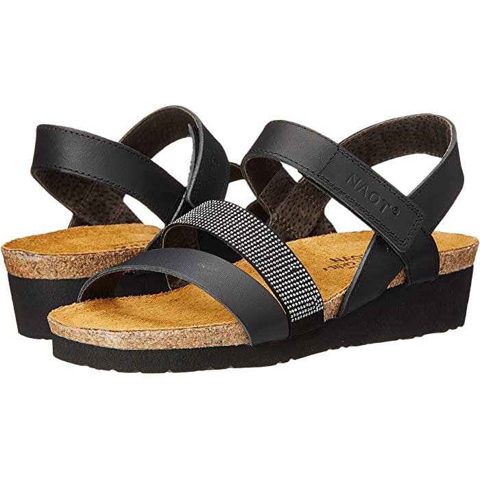 (取寄) ナオト レディース クリスタ Naot women  Krista Black Matte Leather P最大17倍1/1限定 (取寄) ナオト レディース クリスタ Naot women
